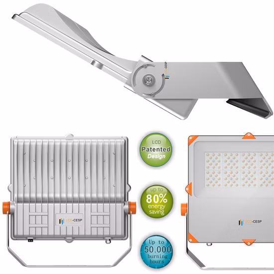 Super Bright Luxeon / Osram LED 50 watts Projecteurs LED Extérieur IP66 Résistant aux Intempéries Blanc Froid 6500K 100-240V 50/60Hz PLC Gradateur 150lm/W Projecteur