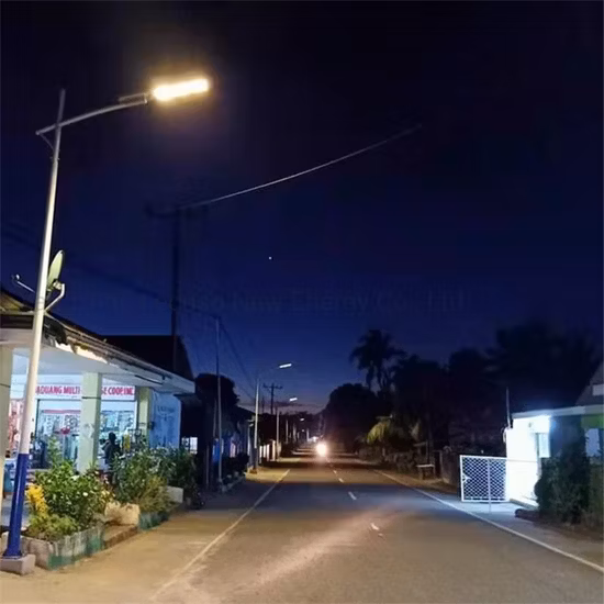 Lumières sans fil imperméables blanches réverbère solaire de capteur chaud résistant aux intempéries
